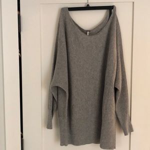 Free People cashmere dolman sweater
